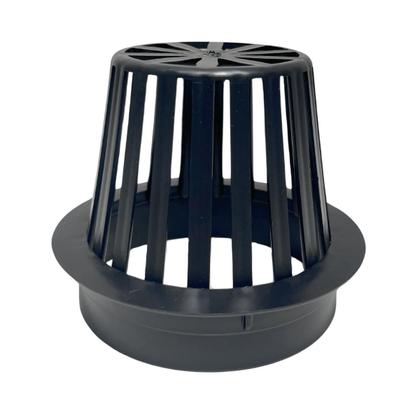 Imagem de Kit 4 Abacaxi Hemisférico Ralo Anti Folhas 100mm Plástico Calha