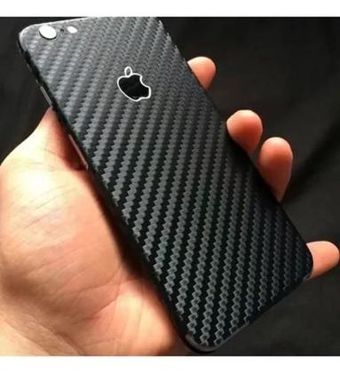 Imagem de Kit 4 Adesivo Fibra Carbono 4d Coluna Porta Lateral Soleira