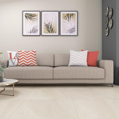 Imagem de Kit 4 Almofadas Cheias 40cm x 40cm Modernas Decorativas Estampadas Digital Sala Sofá Quarto