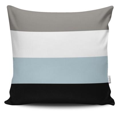Imagem de Kit 4 Almofadas Estampadas com Silicone Premium 42cm x 42cm - Home Azul