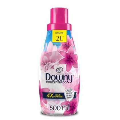 Imagem de kit 4 Amaciantes de Roupas Concentrado Downy Frescor da Primavera 500ml cada 