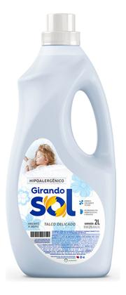Imagem de Kit 4 Amaciantes Diluído Girando Sol Hipoalergênico 2 Litro