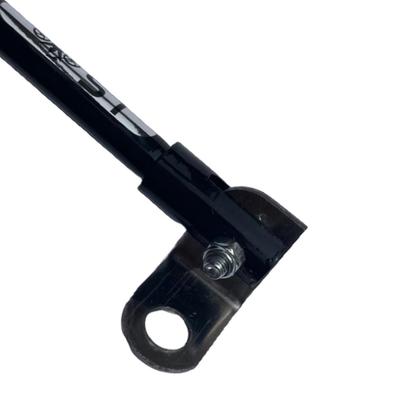 Imagem de Kit 4 Antena Corta Pipa Linha Anti Cerol Fio Retrovisor 2 Estágios Retrátil Moto Proteção Segurança Preta