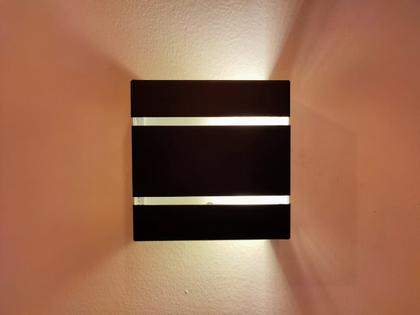 Imagem de Kit 4 Arandela Ar1112 Interno Externo Aluminio + Lampada Led 5w
