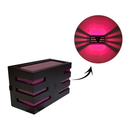 Imagem de Kit 4 Arandela Massuia Interna e Externa Horizontal Varias Opções de cores