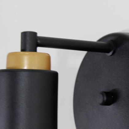 Imagem de Kit 4 Arandela Parede Vintage Barcelona Retro Preto Soque