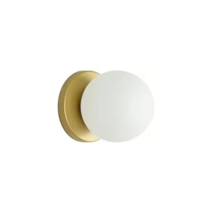 Imagem de Kit 4 Arandela Slim Globo 10 Jabuticaba Branco Fosco