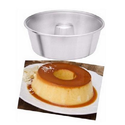 Imagem de Kit 4 Assadeiras - Formas Pão Grande 2pçs - Forma de Pudim de 20cm - Forma Retangular Alta  de 36cm