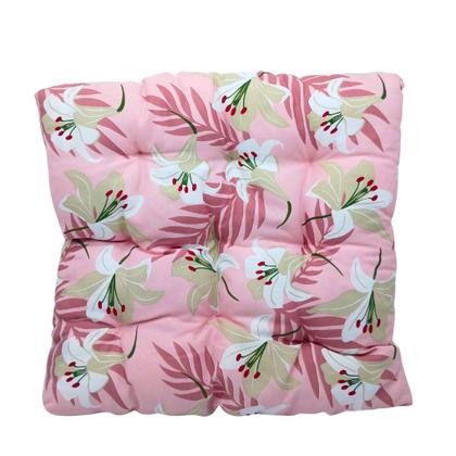 Imagem de Kit 4 Assento Para Cadeira Futon 40x40cm Cores Variadas Estampadas