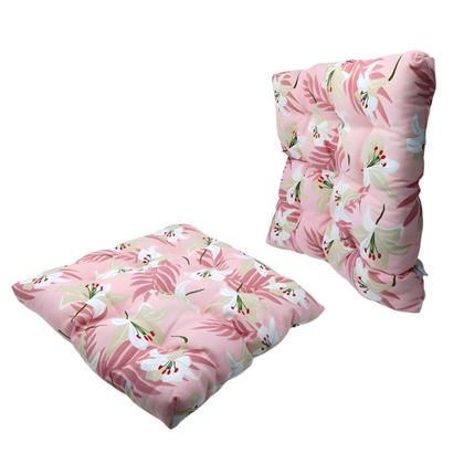 Imagem de Kit 4 Assento Para Cadeira Futon 40x40cm Cores Variadas Estampadas