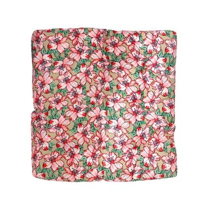 Imagem de Kit 4 Assento Para Cadeira Futon 40x40cm Cores Variadas Estampadas