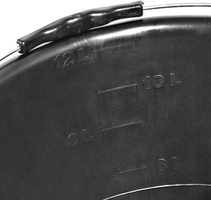 Imagem de Kit 4 Balde De Plástico Extraforte 12 Litros Vonder Obras