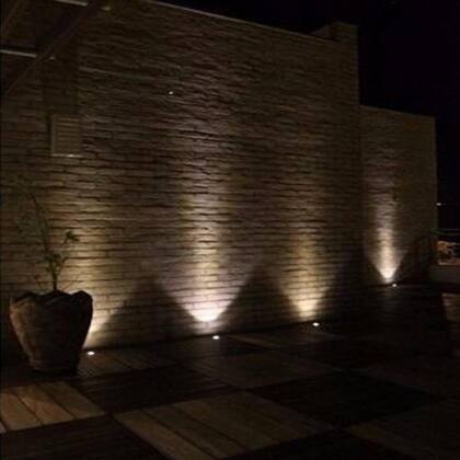 Imagem de Kit 4 Balizador Led 3w Luminária Solo Piso Branco Frio