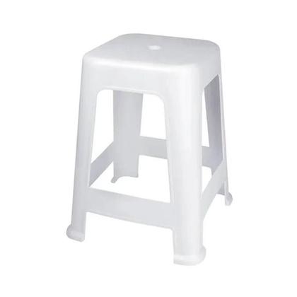 Imagem de Kit 4 Banqueta Mor Bela Vista - Branco Suporta Ate 120 Kg