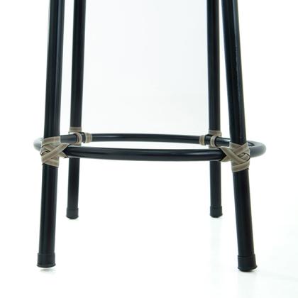 Imagem de Kit 4 banquetas baixa cozinha gourmet decoração