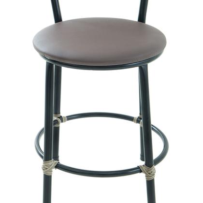 Imagem de Kit 4 banquetas baixa cozinha gourmet decoração