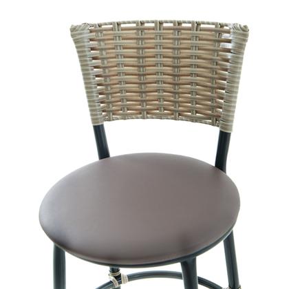 Imagem de Kit 4 banquetas baixa cozinha gourmet decoração