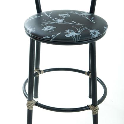 Imagem de Kit 4 banquetas baixa cozinha gourmet decoração