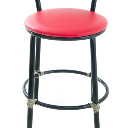 Imagem de Kit 4 banquetas baixa cozinha gourmet decoração