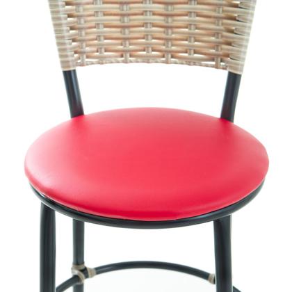 Imagem de Kit 4 banquetas baixa cozinha gourmet decoração