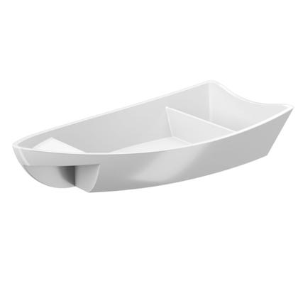 Imagem de Kit 4 Barcos Travessa Barca para Sushi Sashimi Japonês 28cm