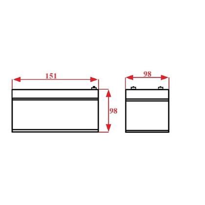 Imagem de kit 4 Bateria Bicicleta Elétrica 12V 15AH Original Ecobikes