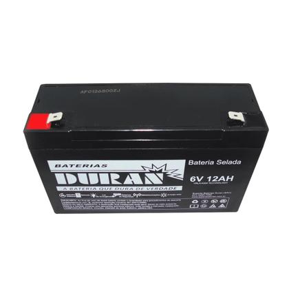 Imagem de Kit 4 Bateria Gel 6v 12ah Scooter Bike Elétrica Patinete - Duran