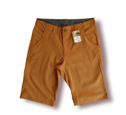 Imagem de kit 4 Bermudas Brim Lisa Masculina Sarja Coloridas Atacado