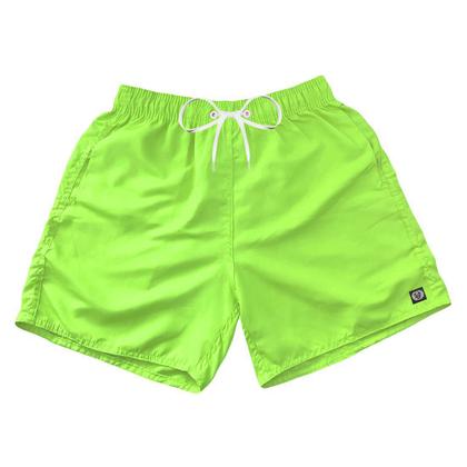 Imagem de Kit 4 Bermudas Short Praia Neon Mauricinho Verão Cordão 029