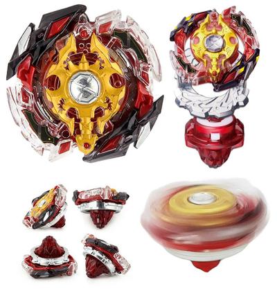 Imagem de Kit 4 Beyblade Burst com Lançador Rantaro, Daigo, Shu E Outros 