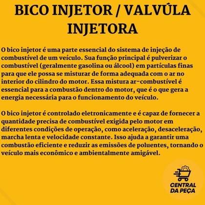 Imagem de Kit 4 Bico Injetor Gol Parati Saveiro Polo Classic 1.6 / 1.8 Gasolina