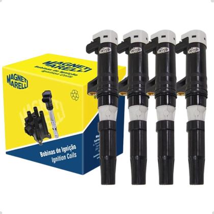 Imagem de Kit 4 Bobinas Ignicao Original Magneti Megane Livina Symbol Logan 1.6 16v