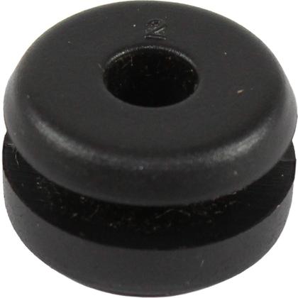 Imagem de Kit 4 borracha coxim fixação tampa lateral DT180 DTN DTZ RD125 RD135 RDZ