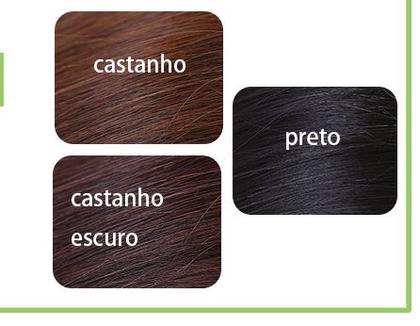 Imagem de kit 4 Cabelos liso Longa peruca Aplique com Tic Tac Organico