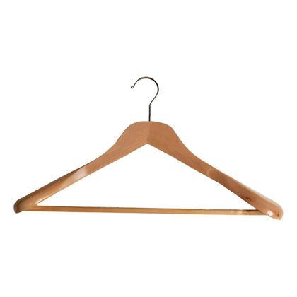 Imagem de Kit 4 Cabides Executivos Madeira Ombreira Blers Paramount