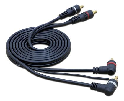 Imagem de Kit 4 Cabos Rca 5 Metros Som Automotivo E Amplificador Kx3