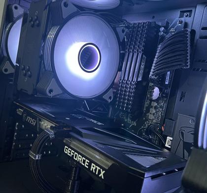 Imagem de Kit 4 Cabos Sleeved Preto Extensor Fonte Atx Gpu Eps Pci-e