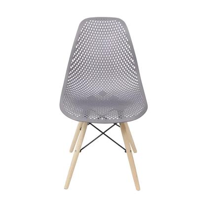 Imagem de Kit 4 Cadeira Eames Design Colméia Eloisa Cinza