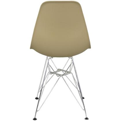 Imagem de Kit 4 Cadeiras Charles Eames Eiffel Base Metal Cromado