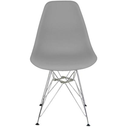 Imagem de Kit 4 Cadeiras Charles Eames Eiffel Base Metal Cromado