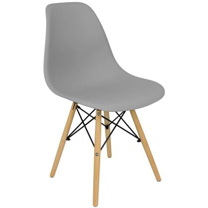 Imagem de Kit 4 Cadeiras Charles Eames Eiffel Wood Design Varias Cores
