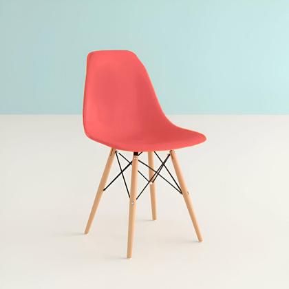 Imagem de Kit 4 Cadeiras Charles Eames Wood Design Eiffel Coloridas