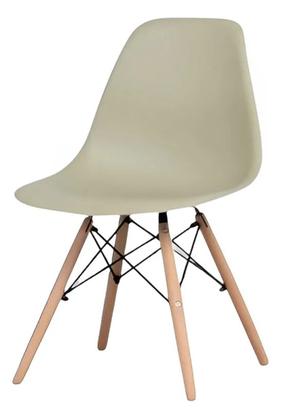 Imagem de Kit 4 Cadeiras Charles Eames Wood Design Eiffel Diversas Cores
