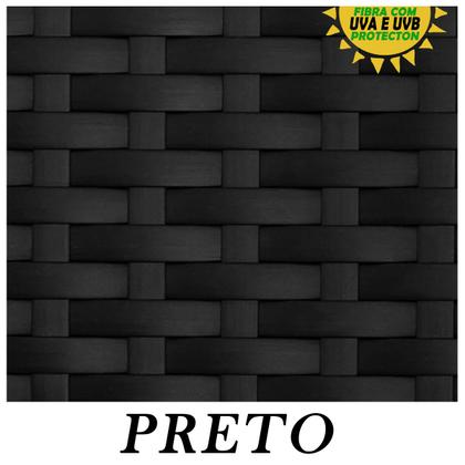 Imagem de Kit 4 Cadeiras De Alumínio E Mesa Com Borda para Área Externa Pinheiro Artesanal