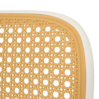 Imagem de Kit 4 Cadeiras de Jantar Roma para Sala e Cozinha - Branco