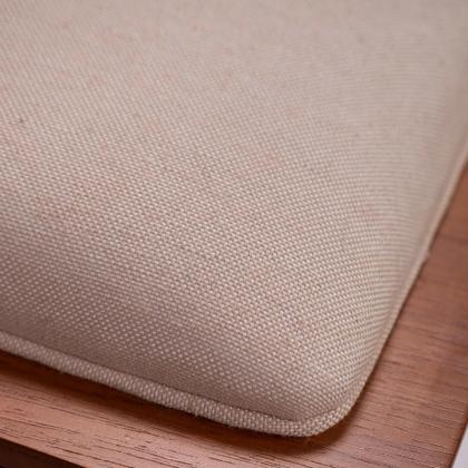 Imagem de Kit 4 Cadeiras em Madeira Maciça Tauari e Rattan com Assento Estofado Daren Living Outdoor