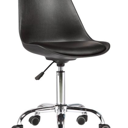 Imagem de Kit 4 Cadeiras Escritório Secretária Decorativa Eames Chicago