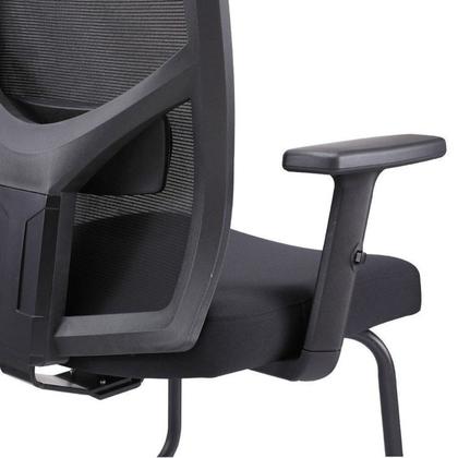 Imagem de Kit 4 Cadeiras Interlocutor Office Chicago Fixa