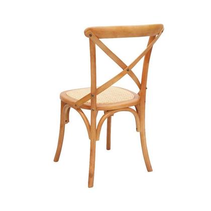 Imagem de Kit 4 Cadeiras Jantar Katrina Bétula Madeira Rattan Rivatti