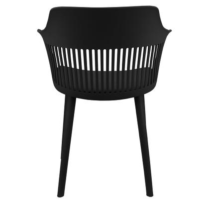 Imagem de Kit 4 Cadeiras Marcela Montreal Mena Polipropileno com Estofado em material sintético